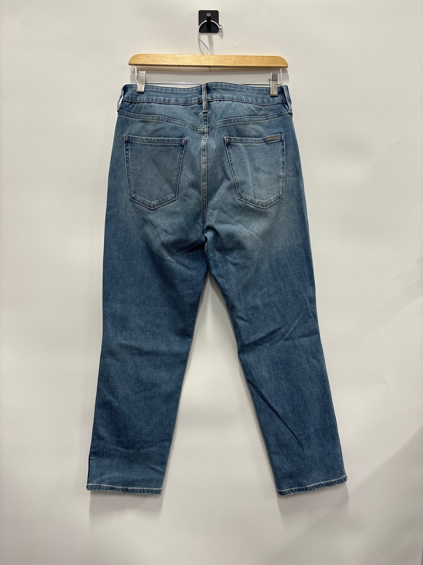 Jeans Straight By White House Black Market In Blue Denim, Size: 10