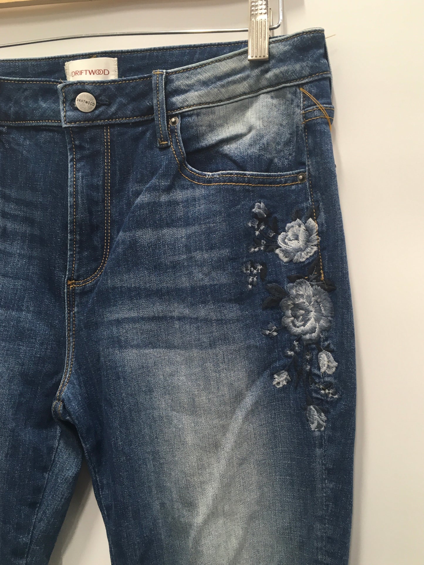 Jeans Straight By Driftwood In Blue Denim, Size: 8