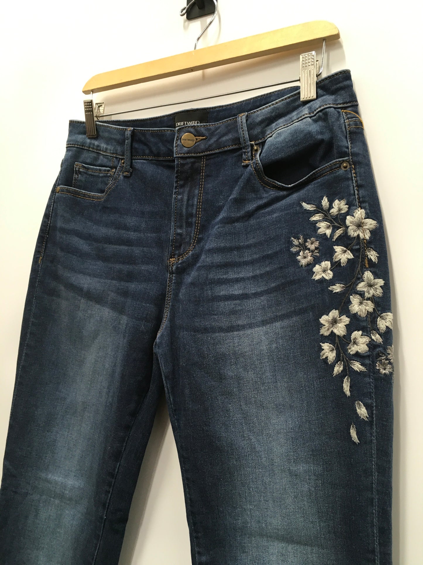 Jeans Straight By Driftwood In Blue Denim, Size: 8