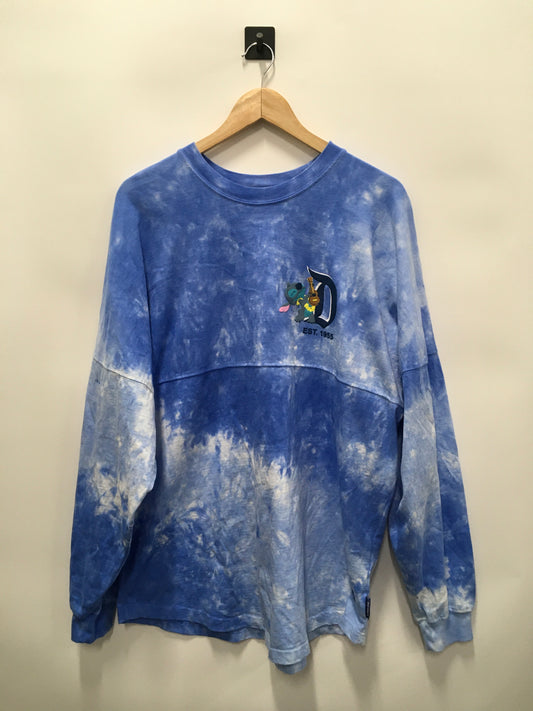 Top Long Sleeve By Disney Store In Blue, Size: L