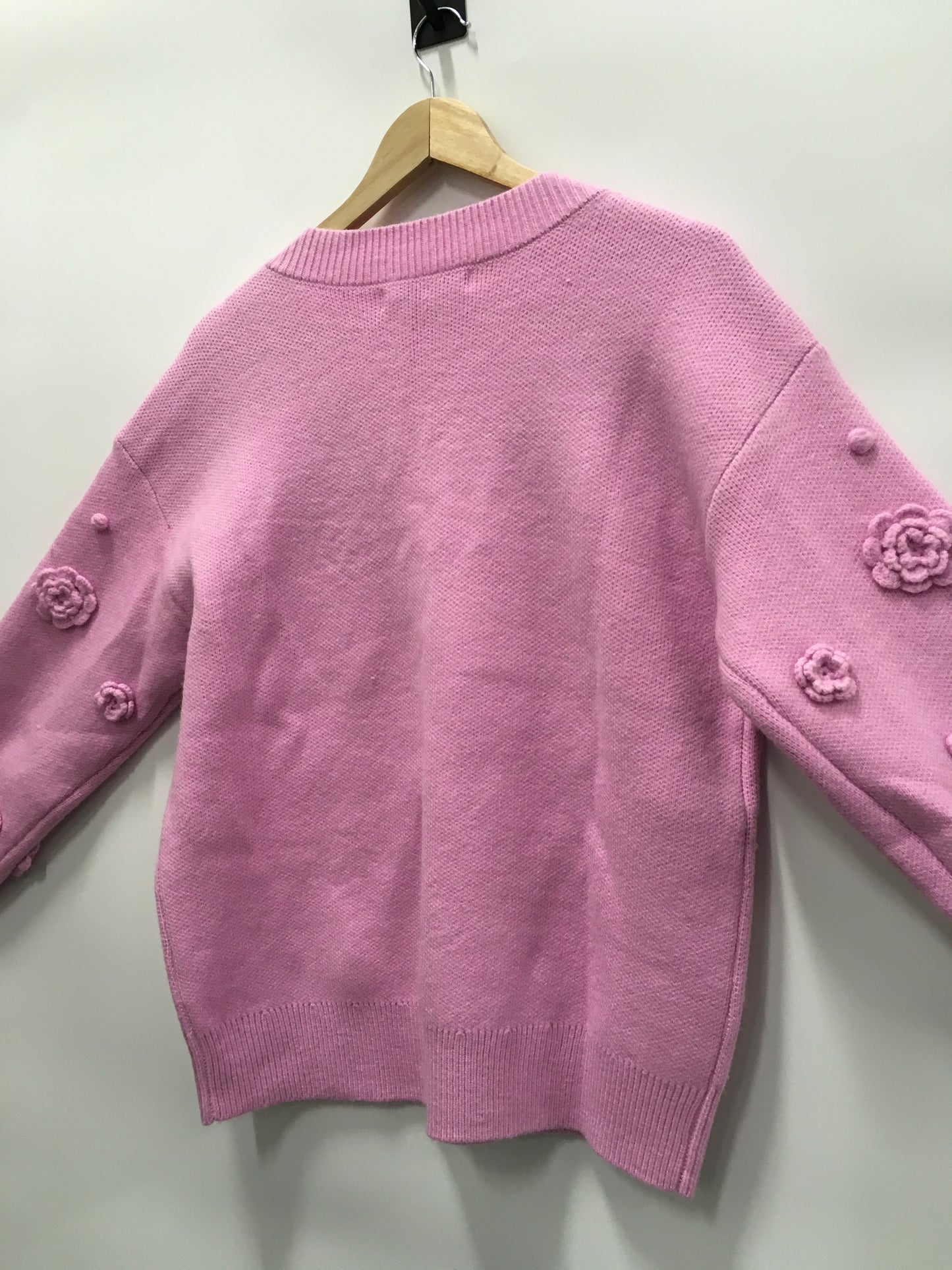 Sweater By English Factory In Pink, Size: L