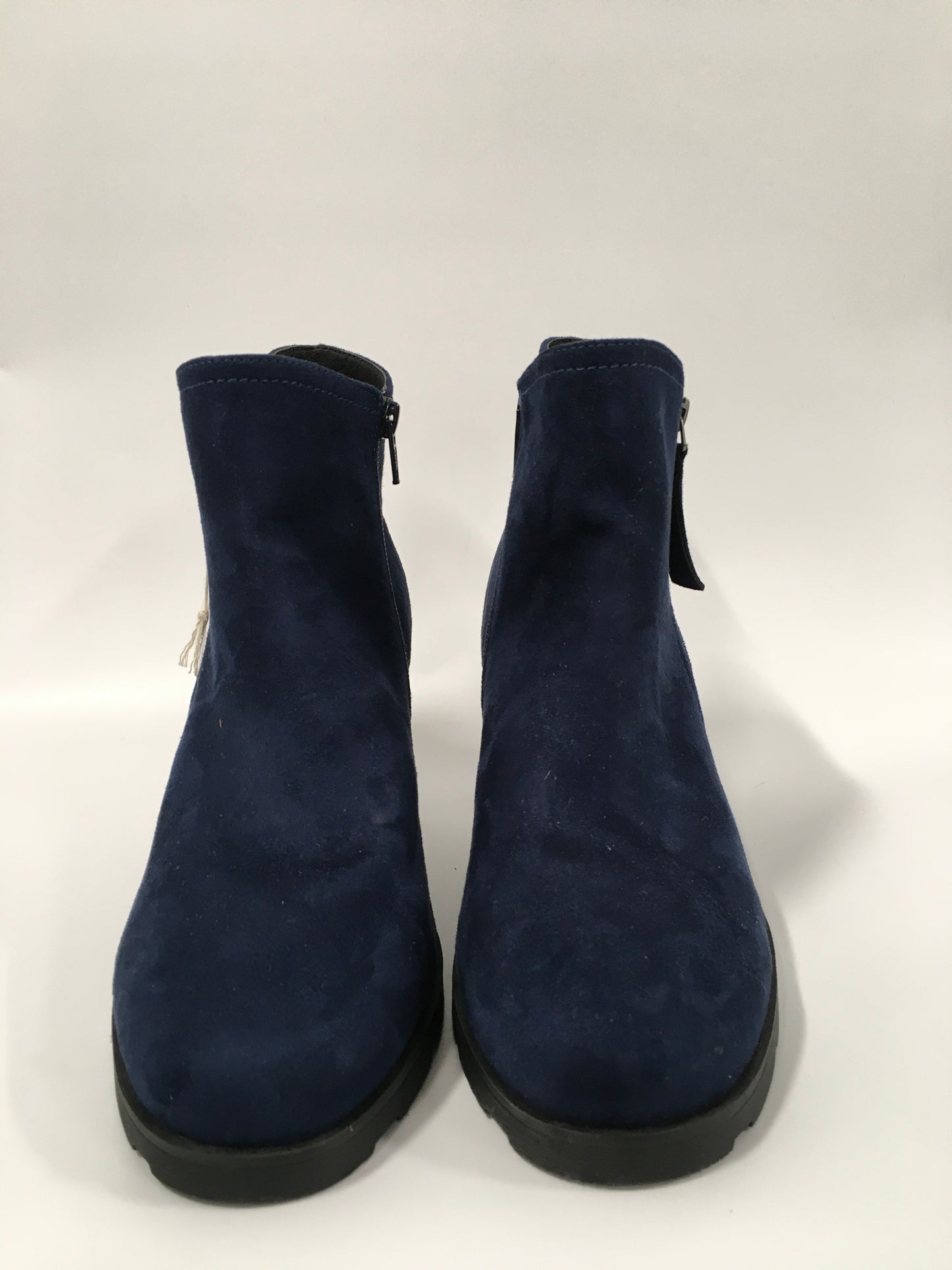 Boots Ankle Heels By Rialto In Navy, Size: 10