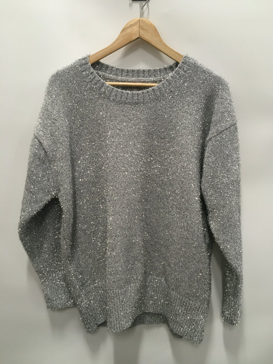 Sweater By J. Crew In Silver, Size: M