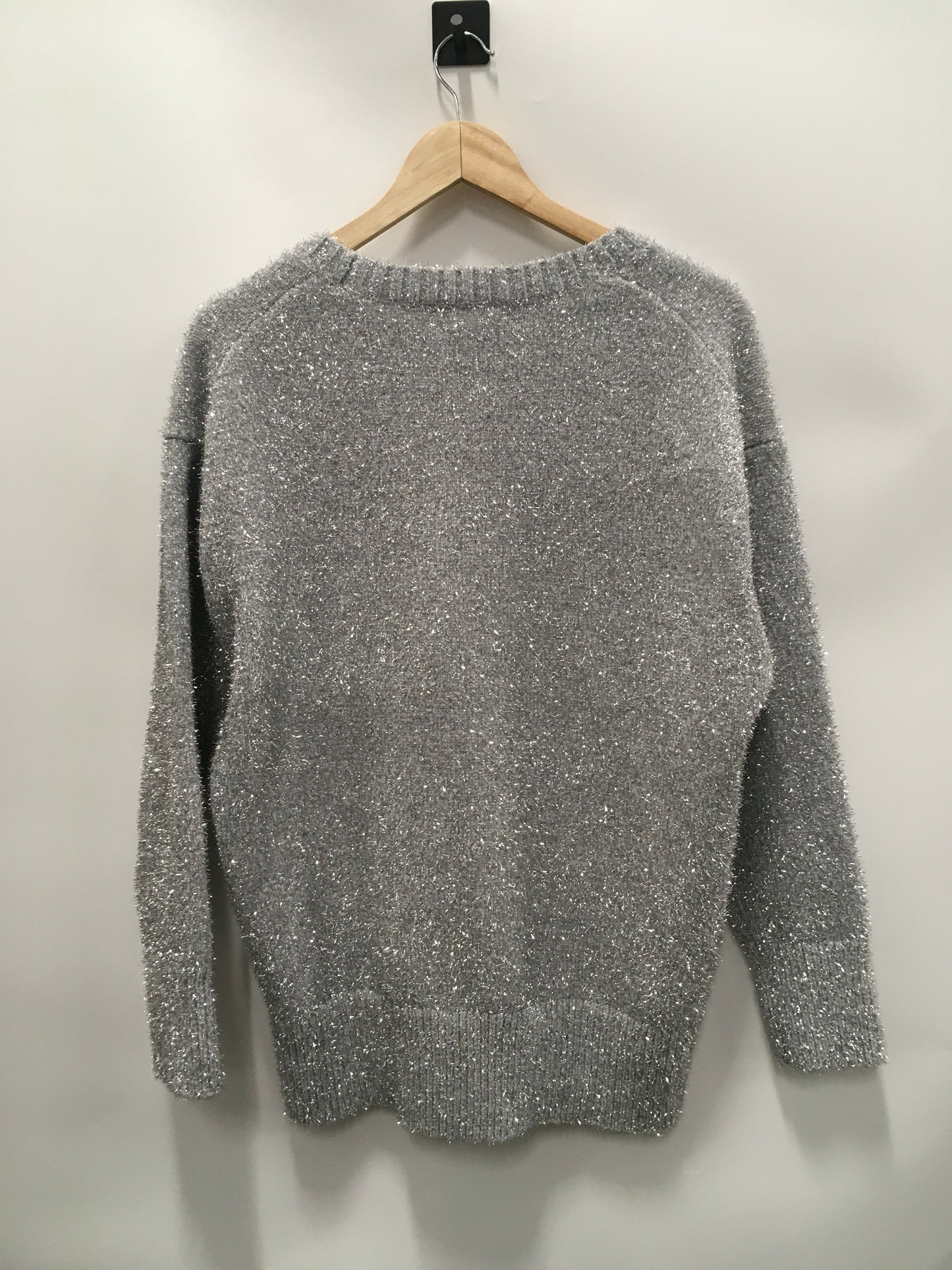 Sweater By J. Crew In Silver, Size: M