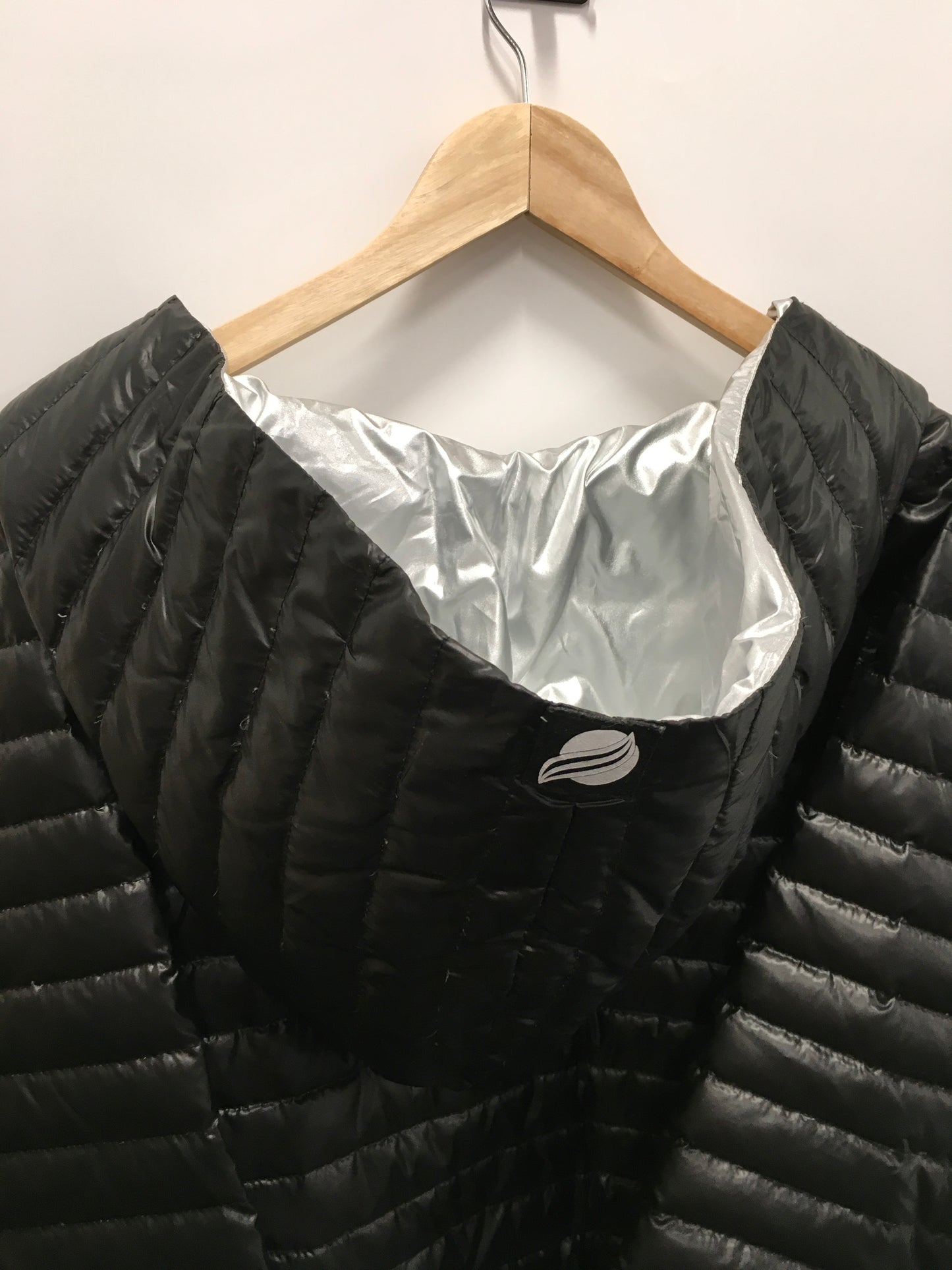 Jacket Puffer & Quilted By Think Royln In Black, Size: L