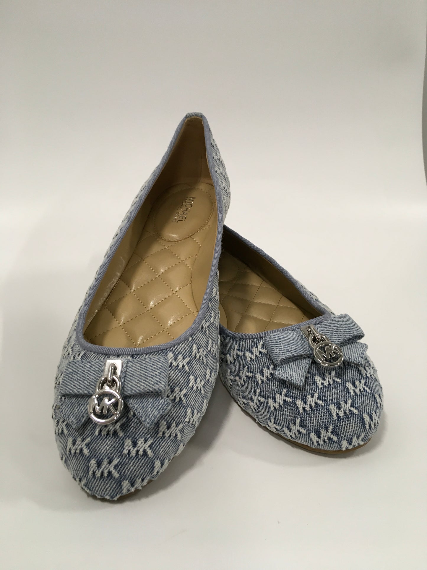 Shoes Flats By Michael Kors In Blue, Size: 8.5