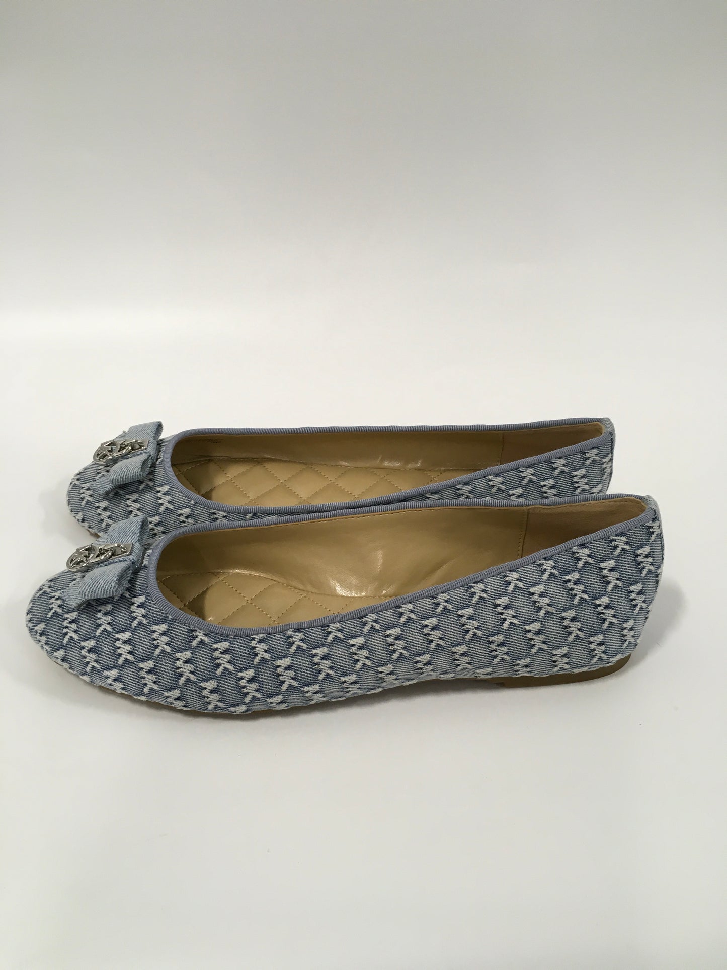 Shoes Flats By Michael Kors In Blue, Size: 8.5