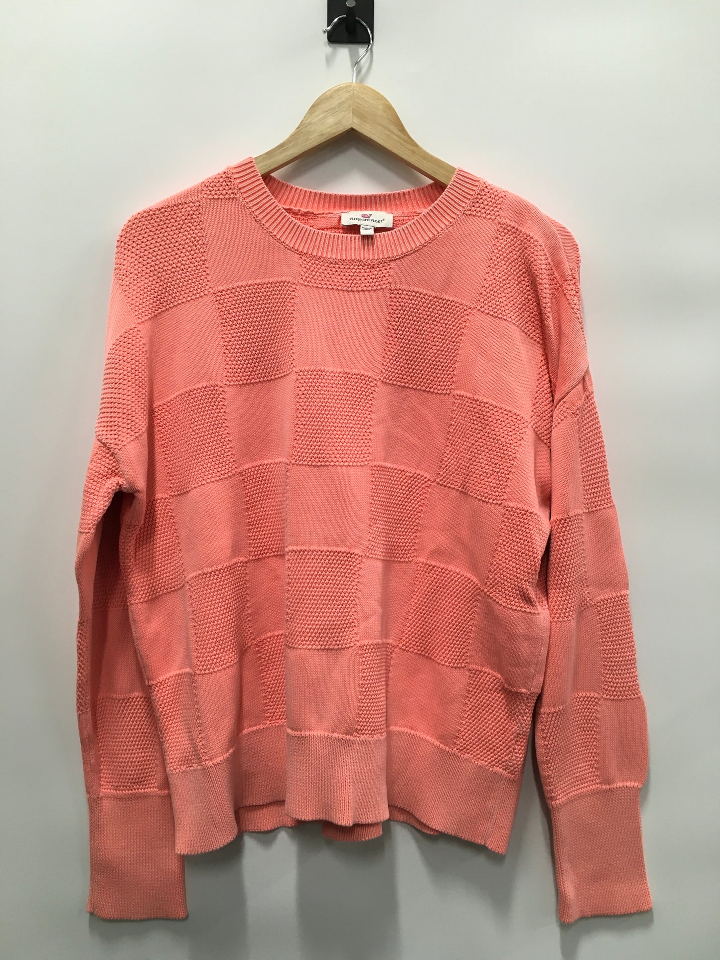 Sweater By Vineyard Vines In Coral, Size: L