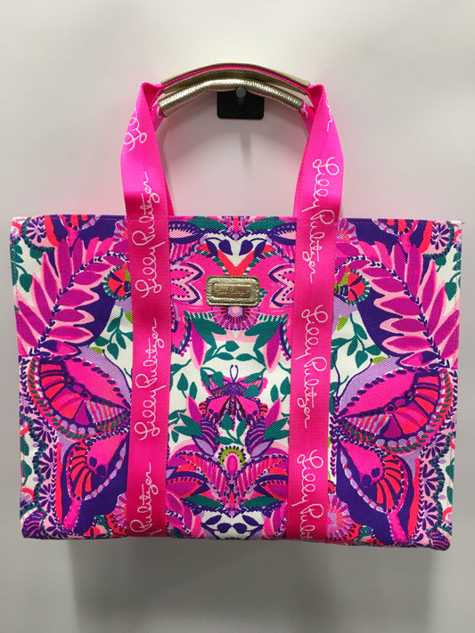 Tote Designer By Lilly Pulitzer, Size: Large