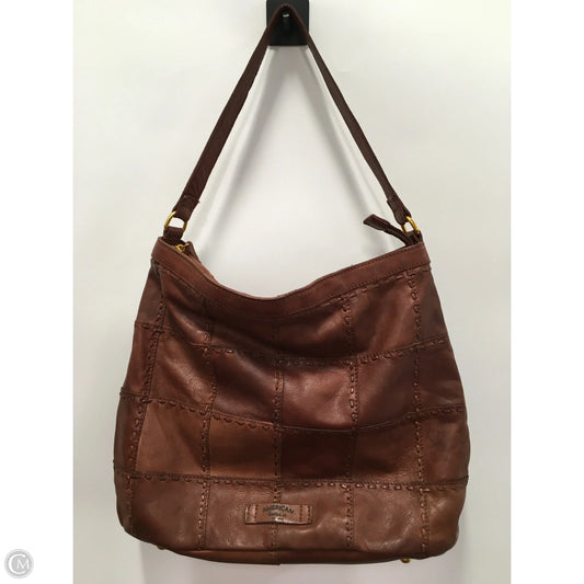 Handbag Leather By Clothes Mentor, Size: Medium