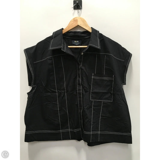 Top Short Sleeve By Maeve In Black, Size: Xl