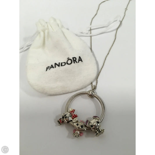 Necklace Charm By Pandora, Size: 04 Piece Set