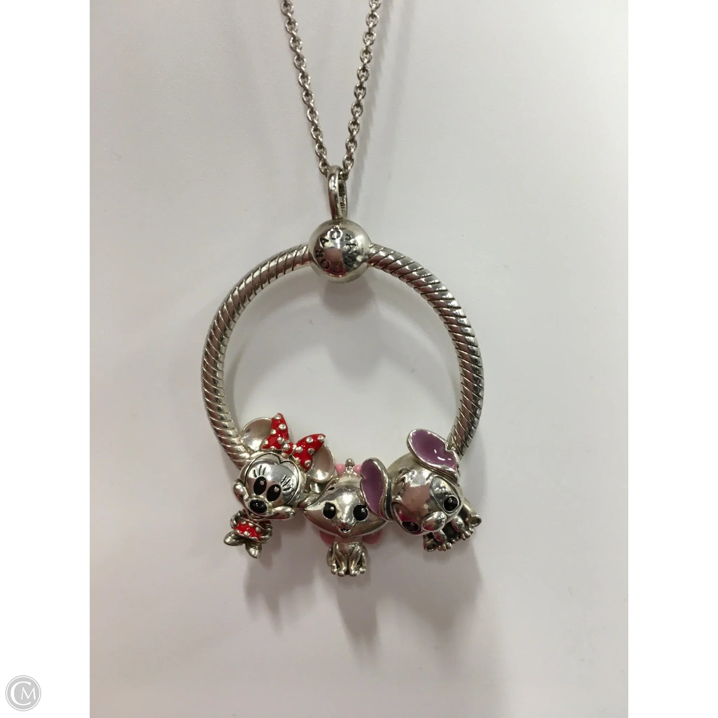 Necklace Charm By Pandora, Size: 04 Piece Set