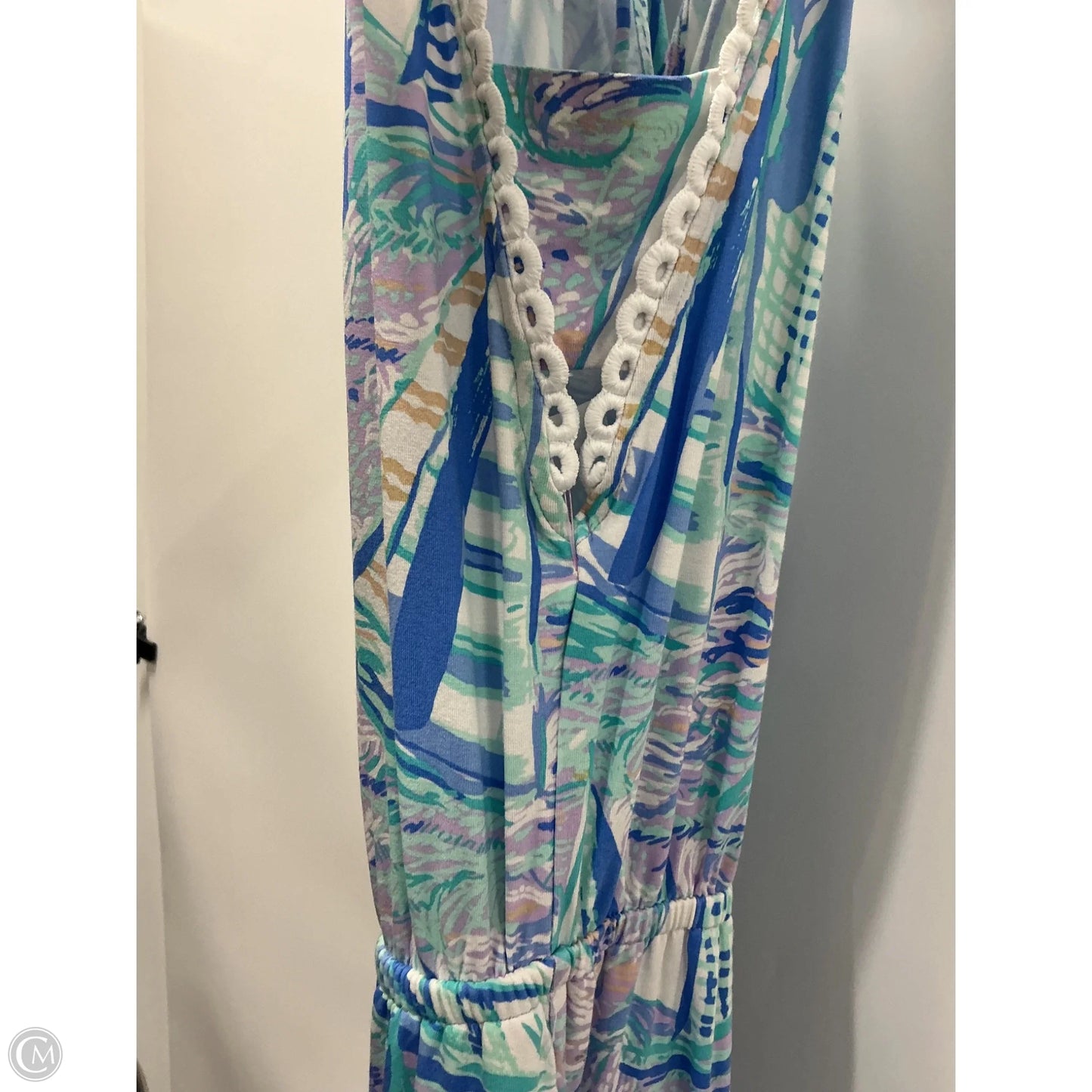 Romper Designer By Lilly Pulitzer In Aqua, Size: Xs