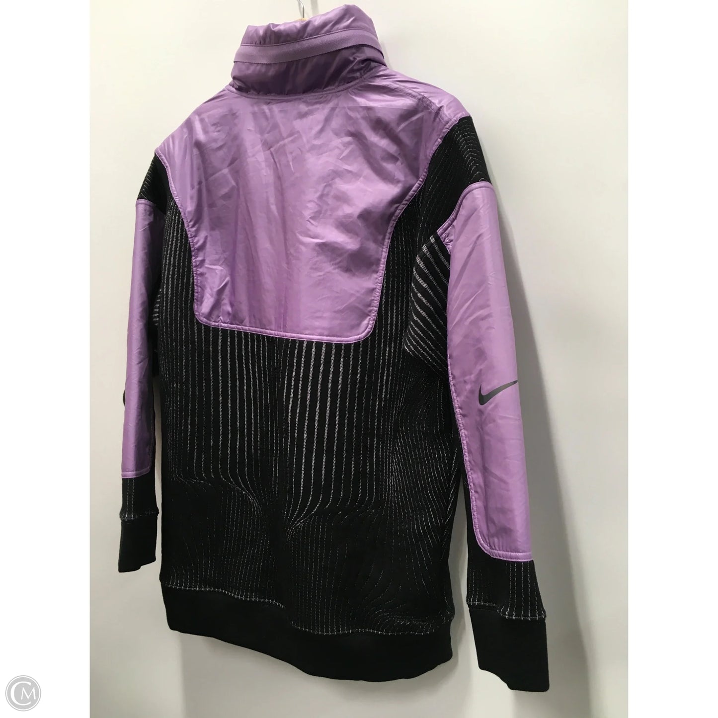 Sweatshirt Collar By Nike In Purple, Size: Xs