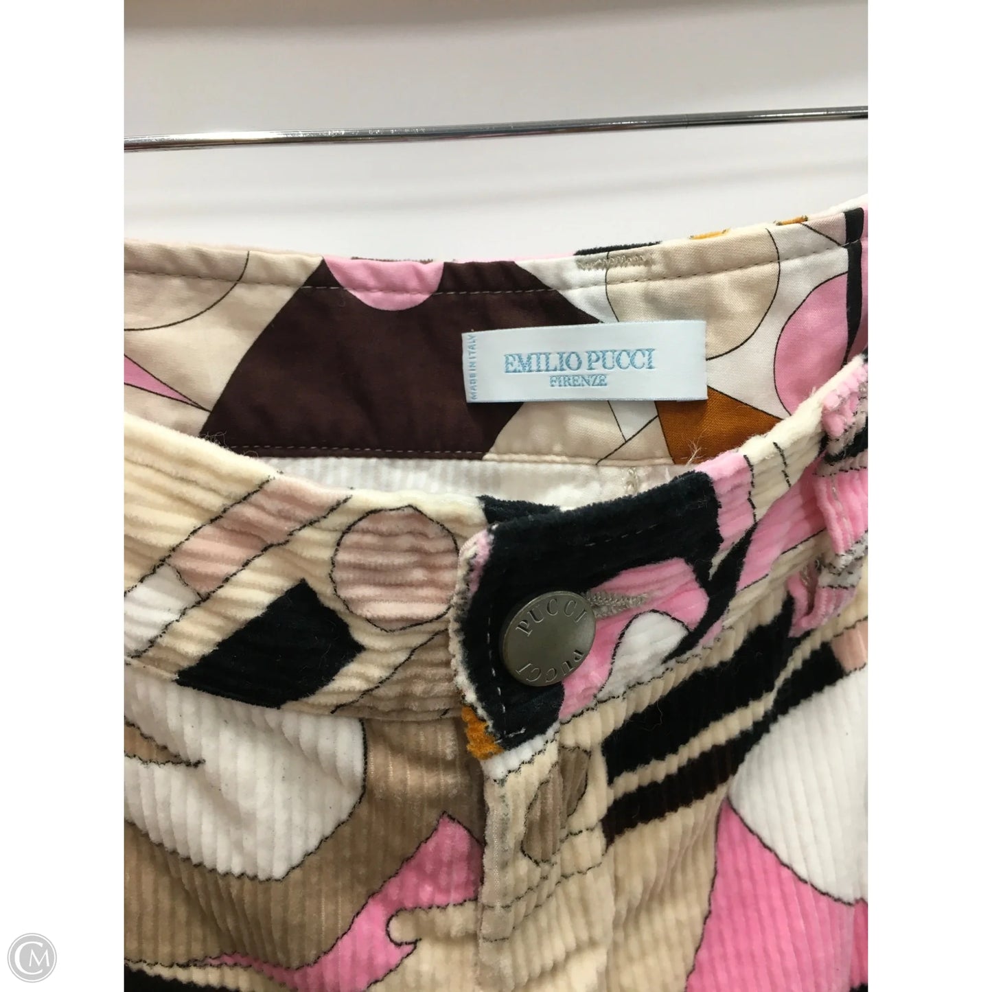 Pants Designer By Emilio Pucci In Multi-colored, Size: 12