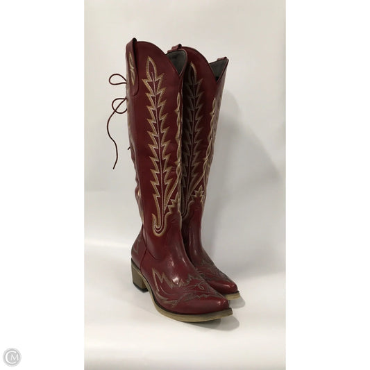 Boots Western By RedTop In Red, Size: 9