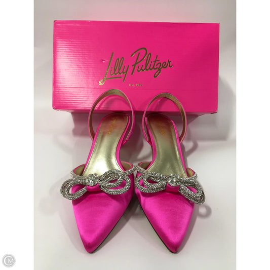Shoes Designer By Lilly Pulitzer In Pink, Size: 9