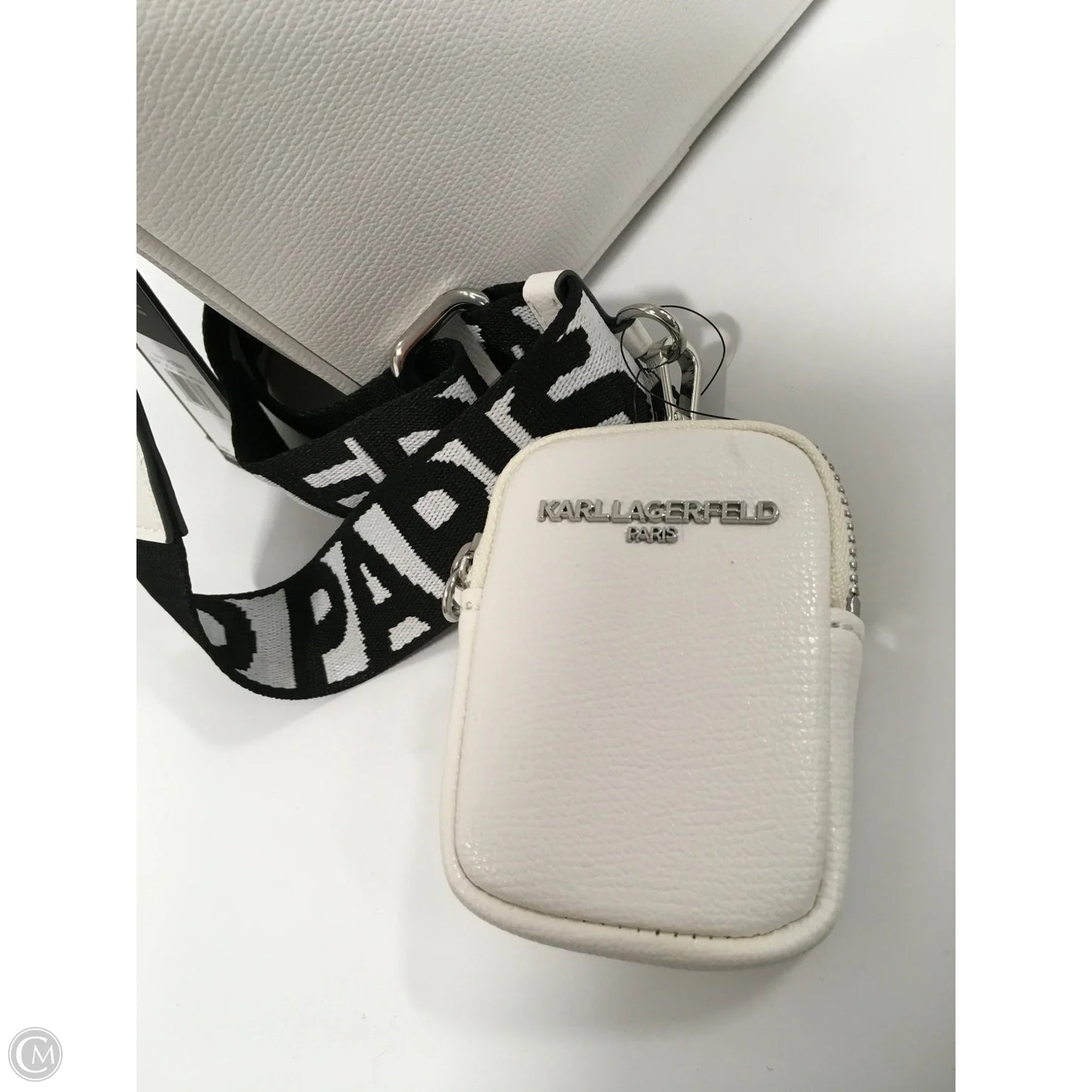 Crossbody Designer By Karl Lagerfeld, Size: Small