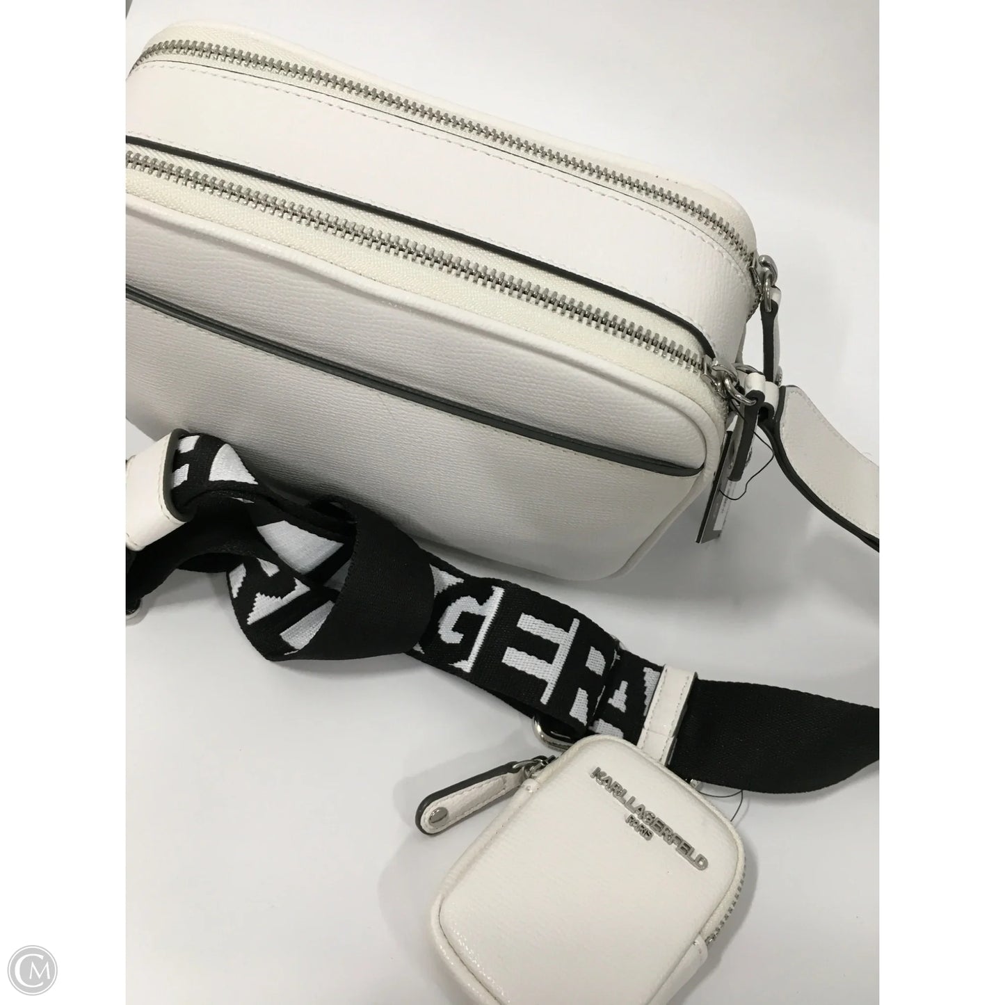 Crossbody Designer By Karl Lagerfeld, Size: Small