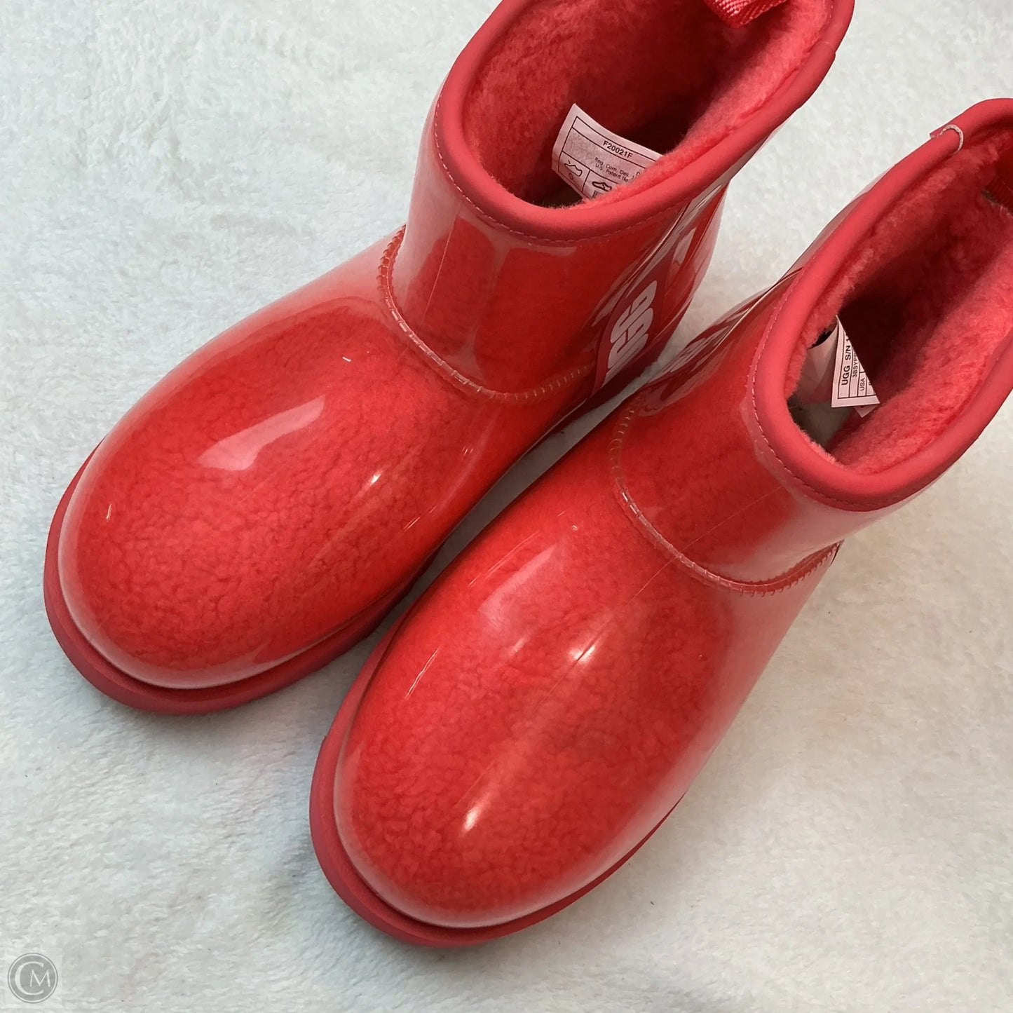 Boots Designer By Ugg In Pink, Size: 6