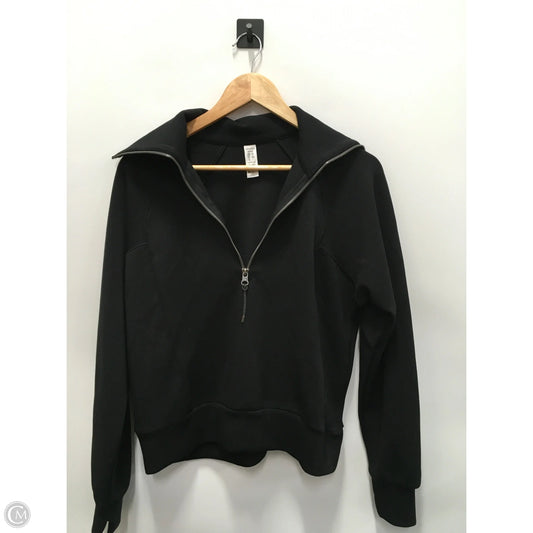 Sweatshirt Collar By Spanx In Black, Size: S