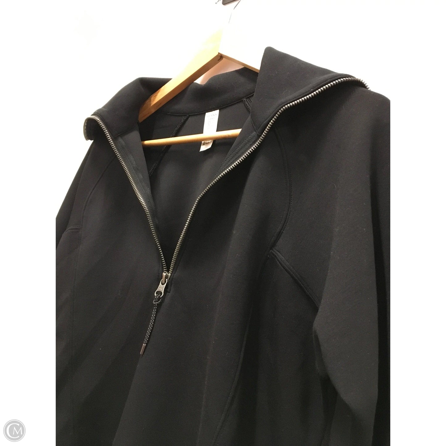 Sweatshirt Collar By Spanx In Black, Size: S