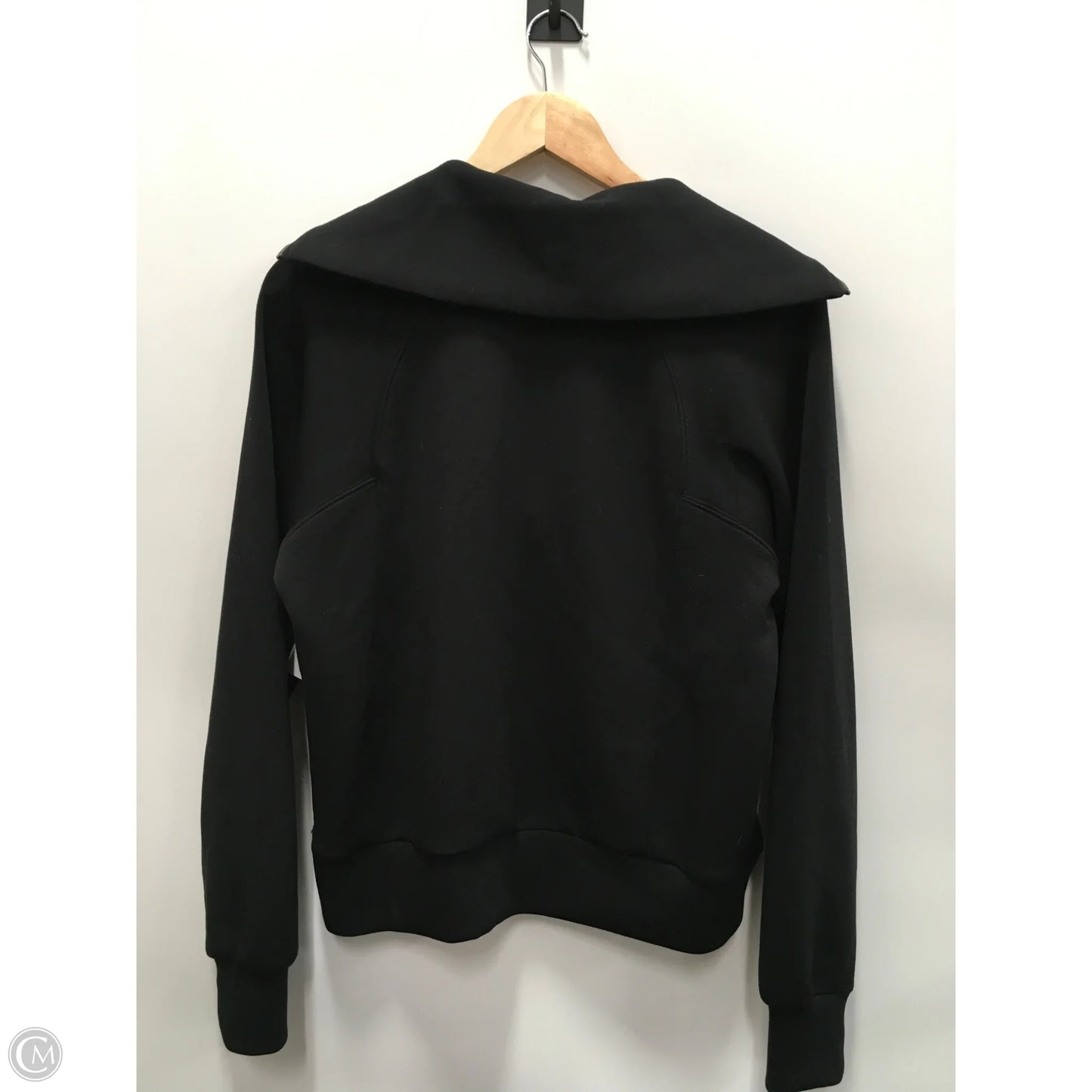 Sweatshirt Collar By Spanx In Black, Size: S