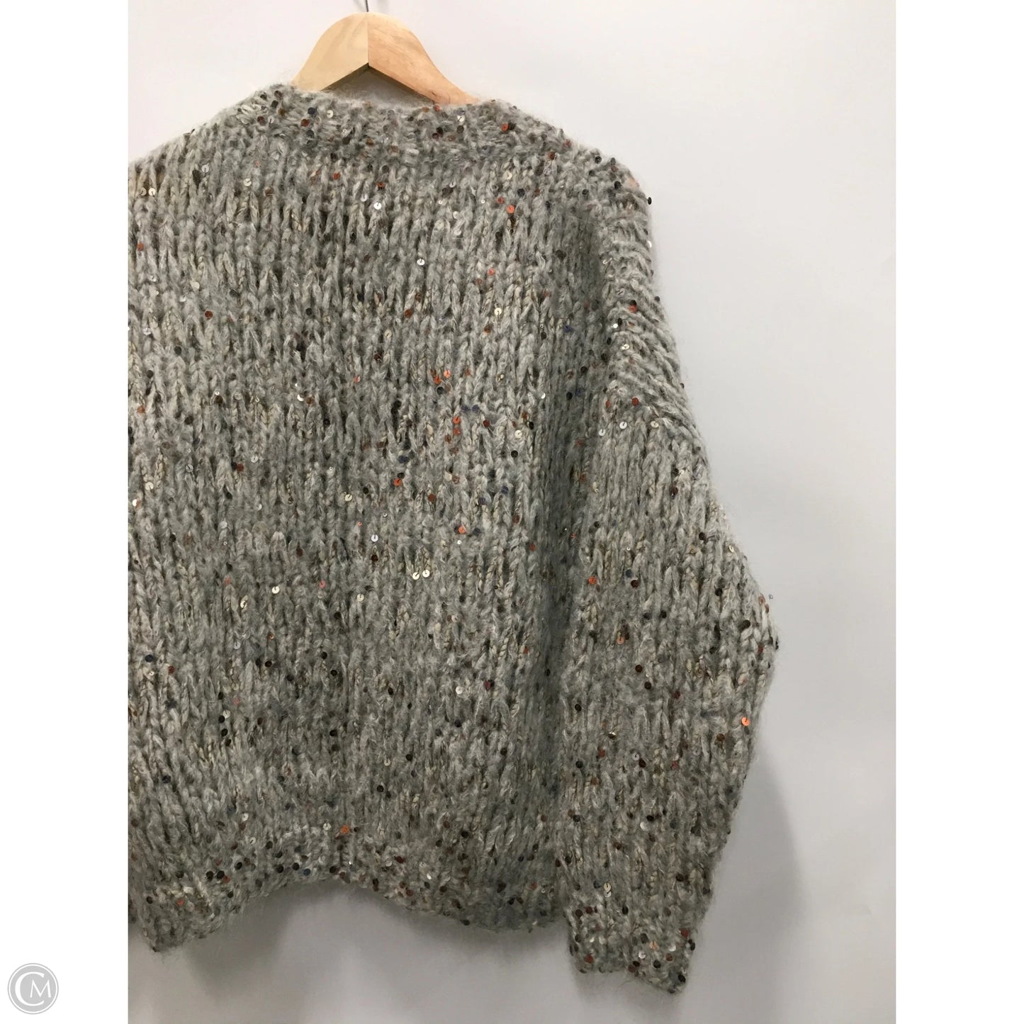 Sweater Designer By Brunello Cucinelli In Grey, Size: M