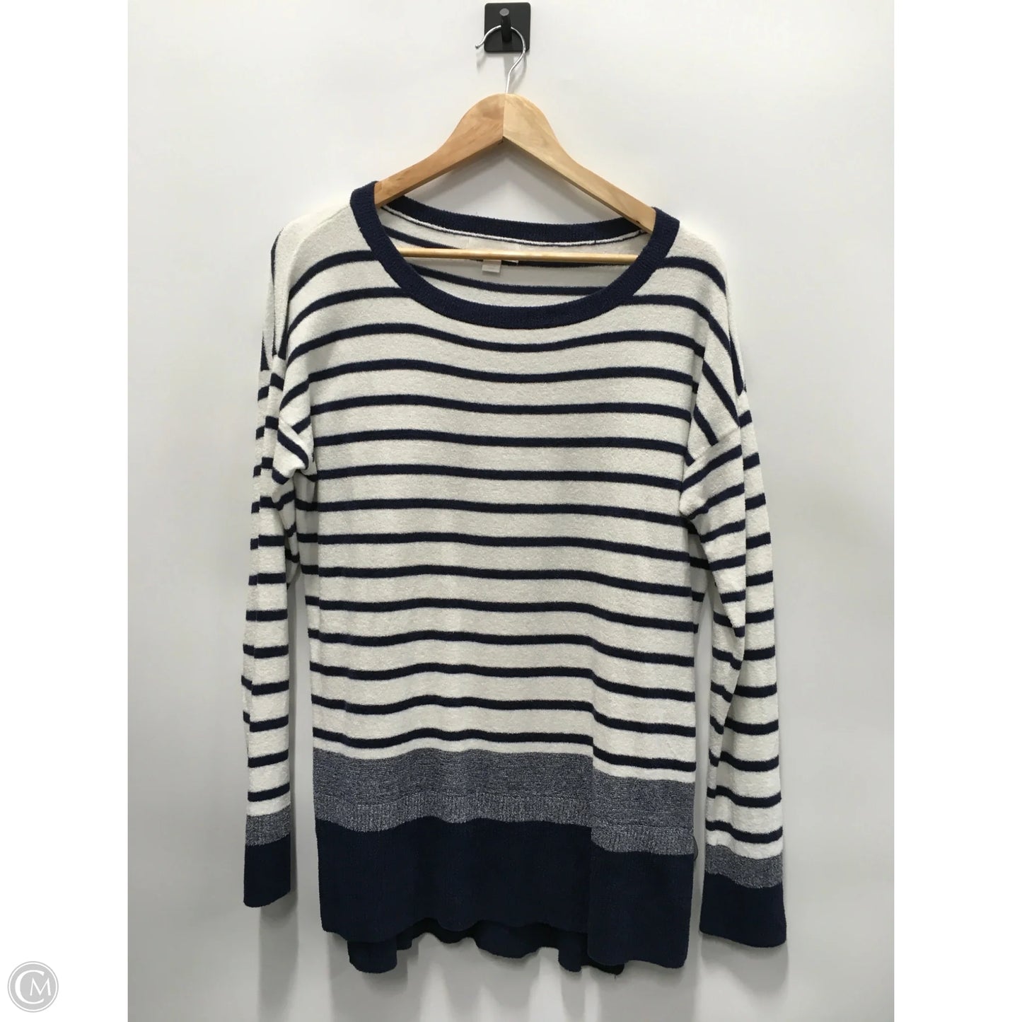 Sweater By Barefoot Dreams In Striped Pattern, Size: L