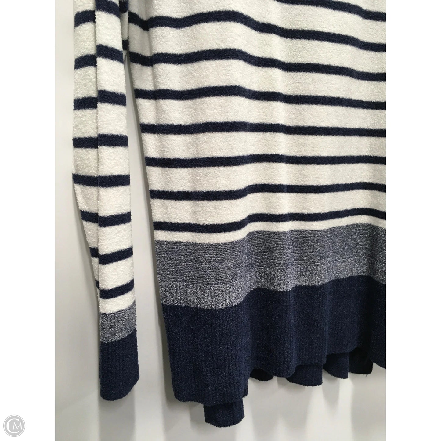 Sweater By Barefoot Dreams In Striped Pattern, Size: L