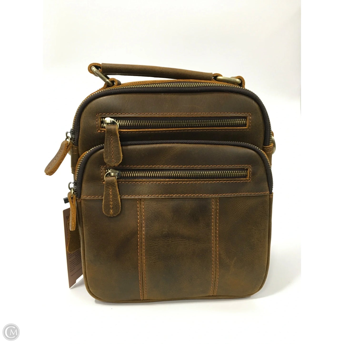 Crossbody Leather By jack & chris, Size: Medium