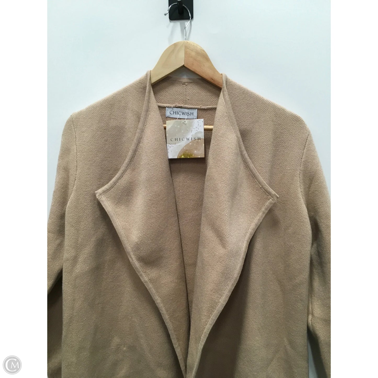 Sweater Cardigan By Chicwish In Cream, Size: S