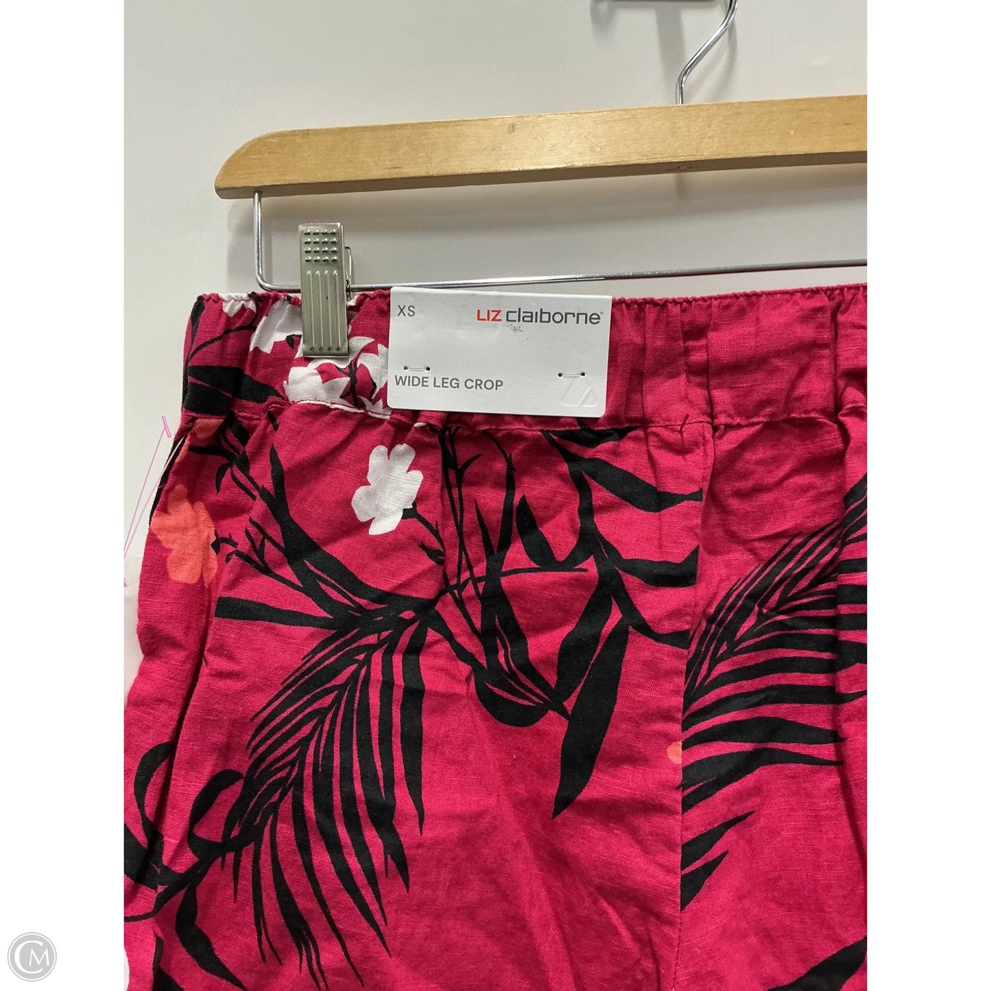 Pants Wide Leg By Liz Claiborne In Pink, Size: Xs