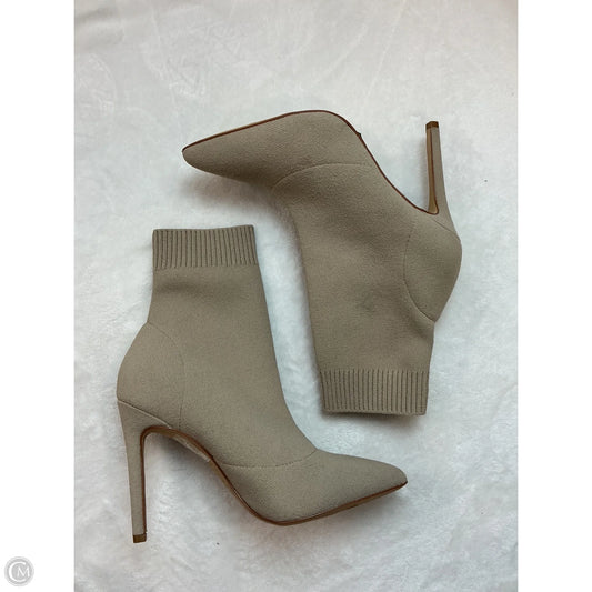 Boots Ankle Heels By Aldo In Cream, Size: 6