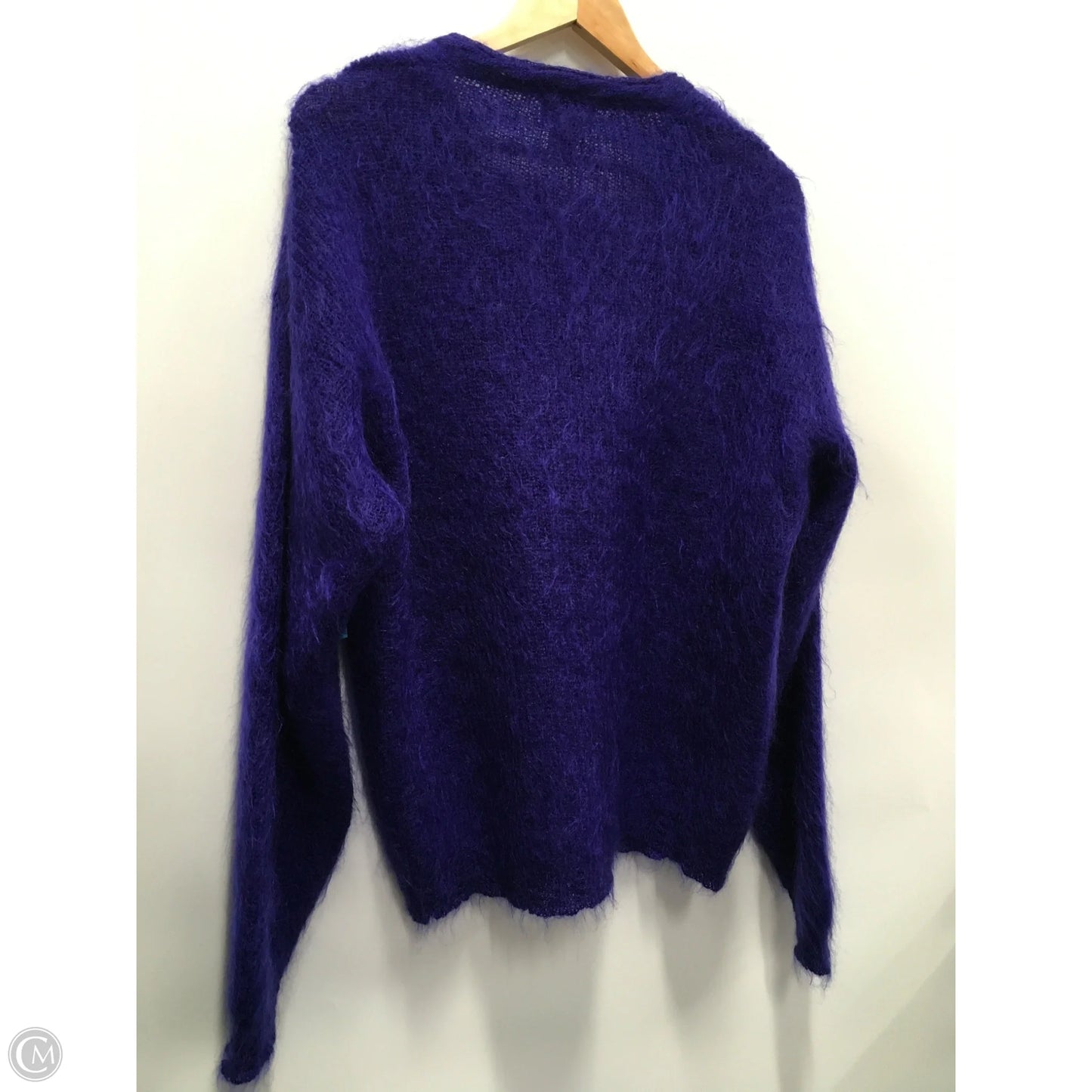 Sweater By Distinction In Purple, Size: M