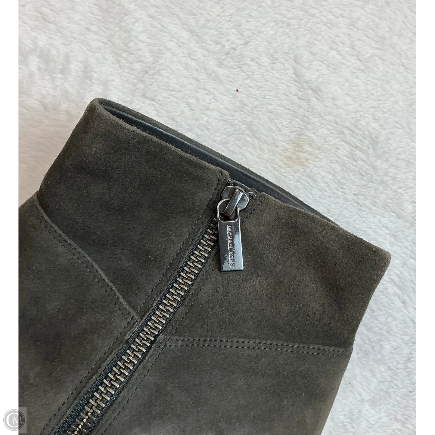 Boots Designer By Michael Kors In Green, Size: 10