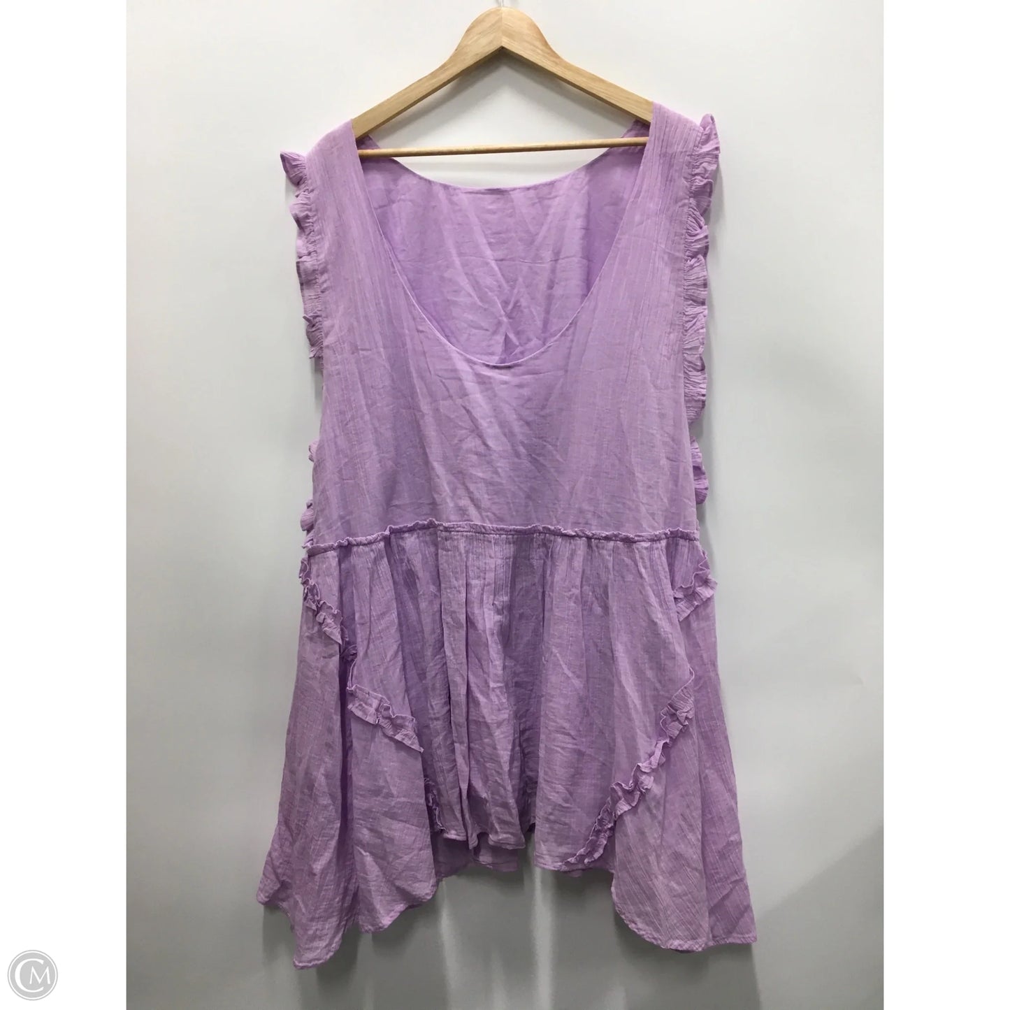 Dress Casual Short By Free People In Purple, Size: Xl