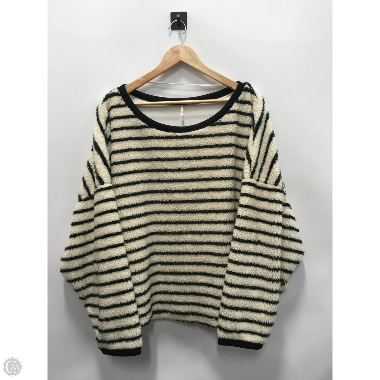 Sweater By Free People In Striped Pattern, Size: L