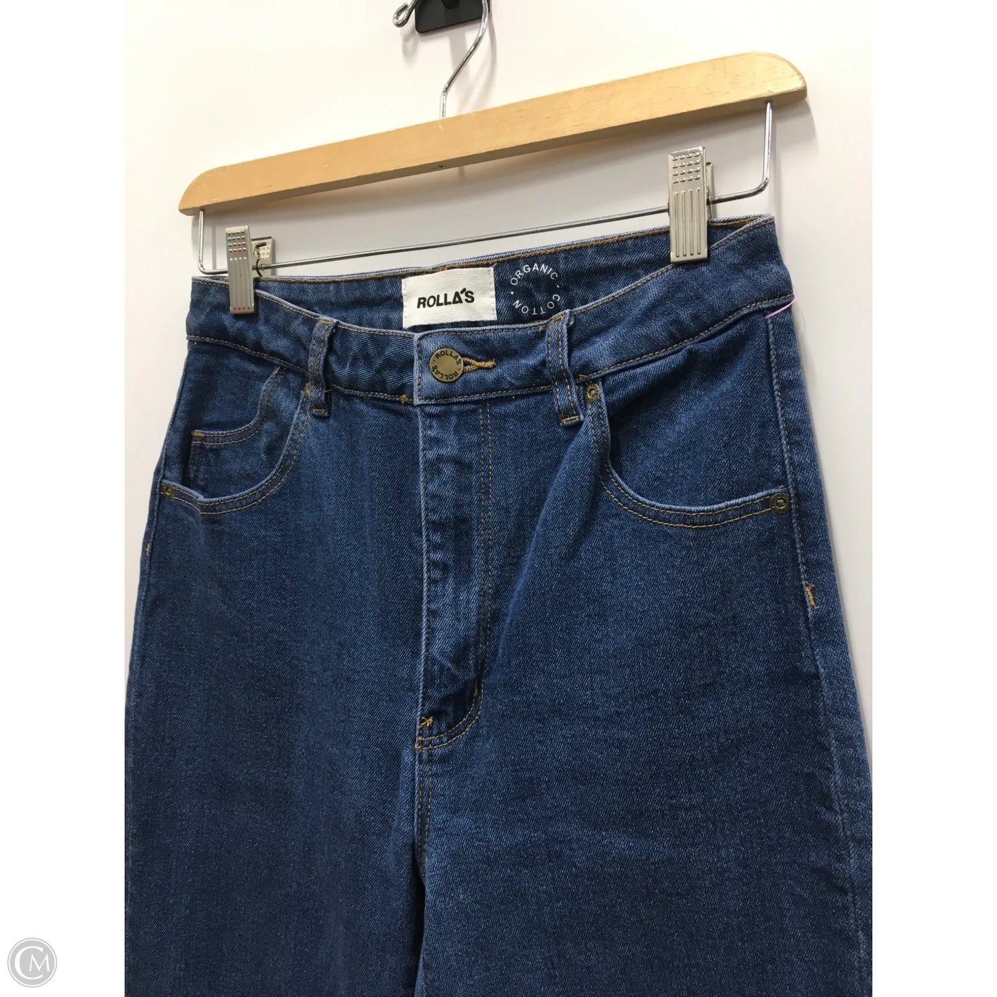 Jeans Boot Cut By Rollas In Blue Denim, Size: 4