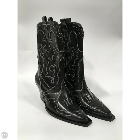 Boots Western By Mng In Black, Size: 8.5