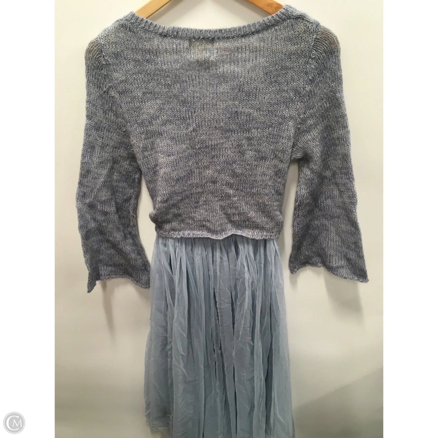 Dress Party Midi By Maeve In Blue, Size: Xs