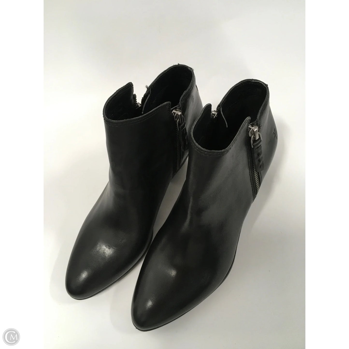 Boots Designer By Frye In Black, Size: 7.5
