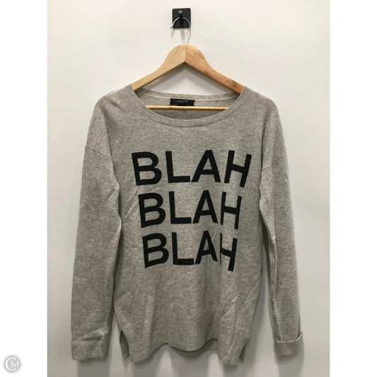 Sweater Cashmere By Christopher Fischer In grey, Size: M