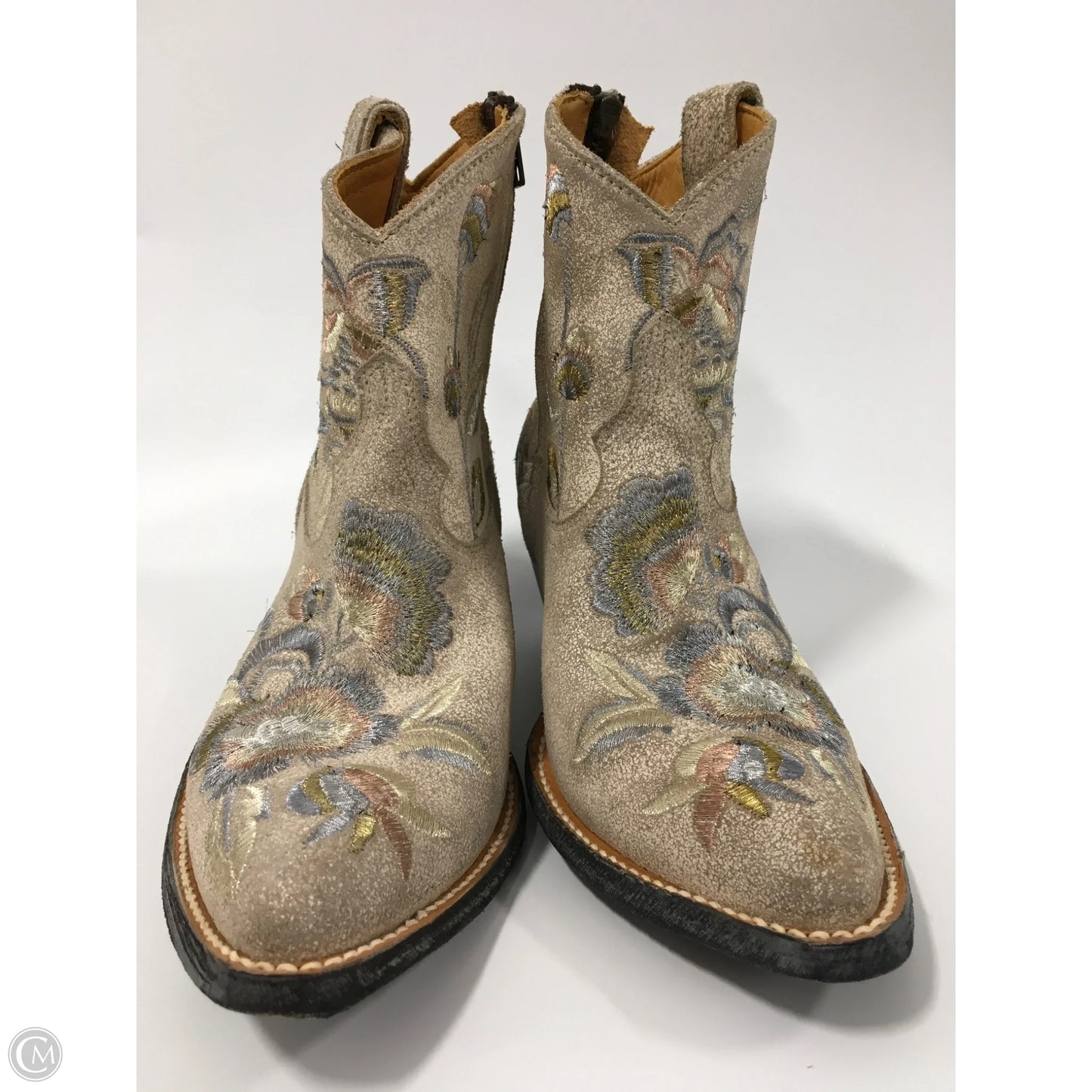 Boots Western By Old Gringo In Floral Print, Size: 8.5