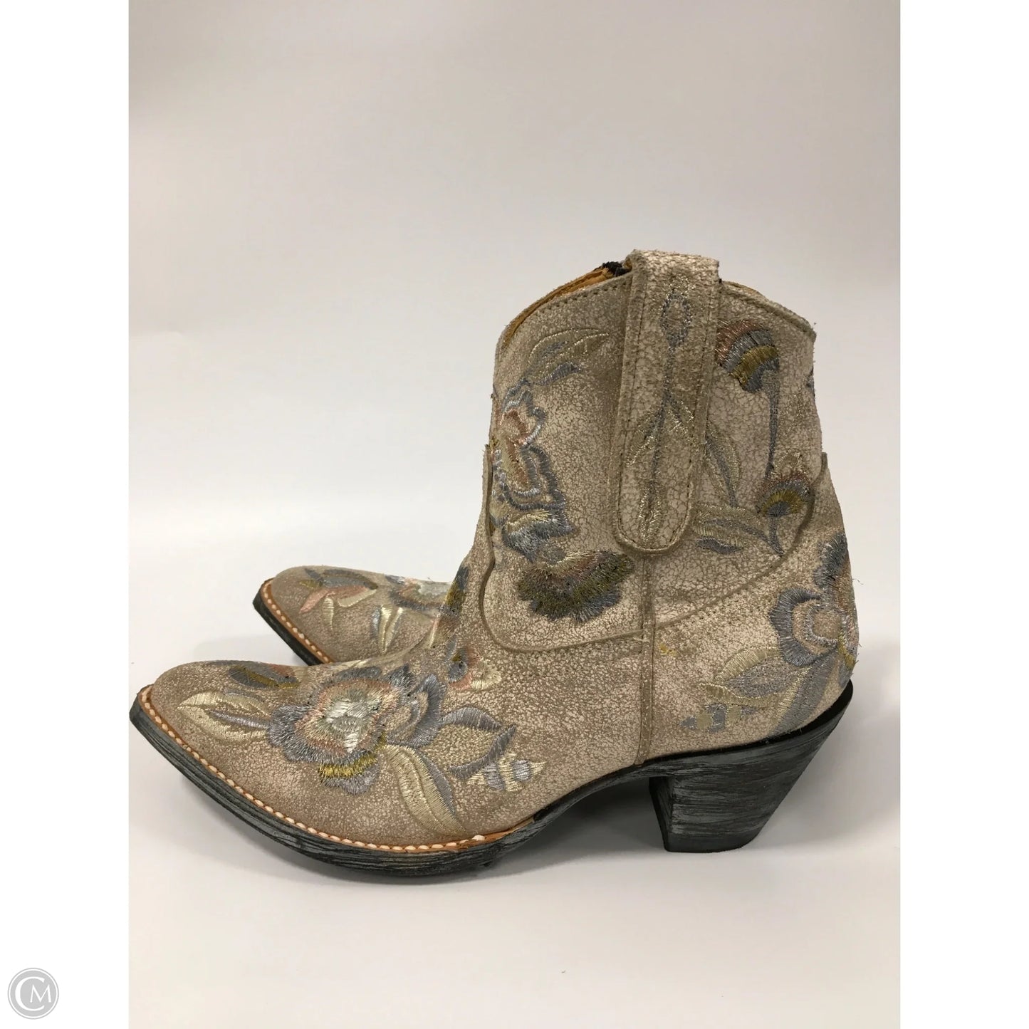 Boots Western By Old Gringo In Floral Print, Size: 8.5