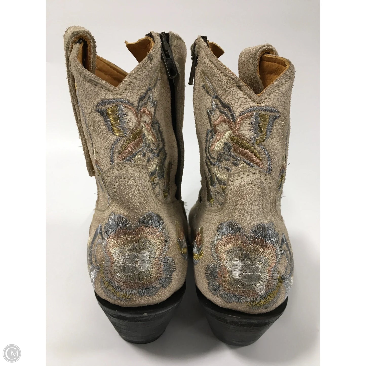 Boots Western By Old Gringo In Floral Print, Size: 8.5