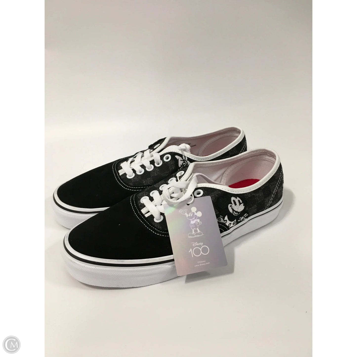 Shoes Sneakers By Vans In Black & White, Size: 8.5