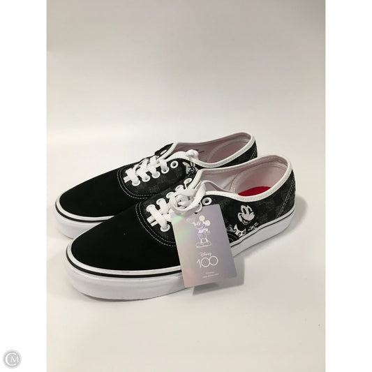 Shoes Sneakers By Vans In Black & White, Size: 8.5