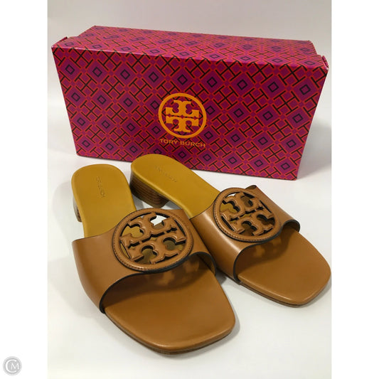 Sandals Designer By Tory Burch In Tan, Size: 9
